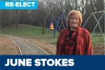 Councillor June Stokes, Orton Waterville Ward