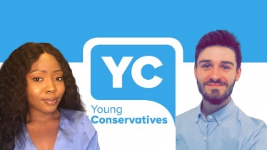 Young Conservatives Adam and Nicolle