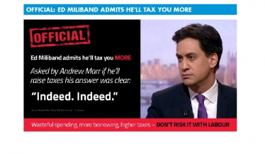 Asked by Andrew Marr if he'll raise taxes, Ed Miliband's answer was clear.